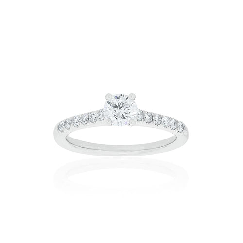 18ct White Gold Zita Diamond Ring